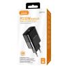ALIMENTATORE USB JOKADE JB072 USB type-C RICARICA RAPIDA 30W NERO